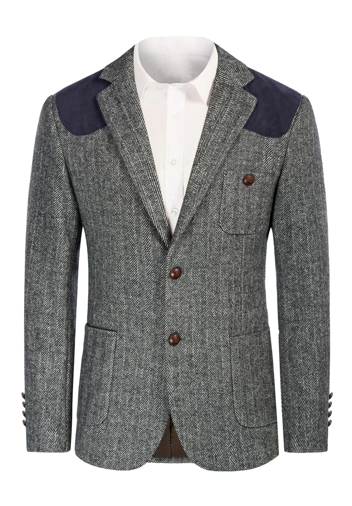 Men's herringbone jacket