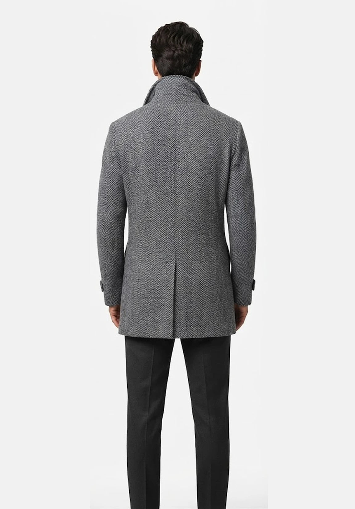 Men's herringbone jacket