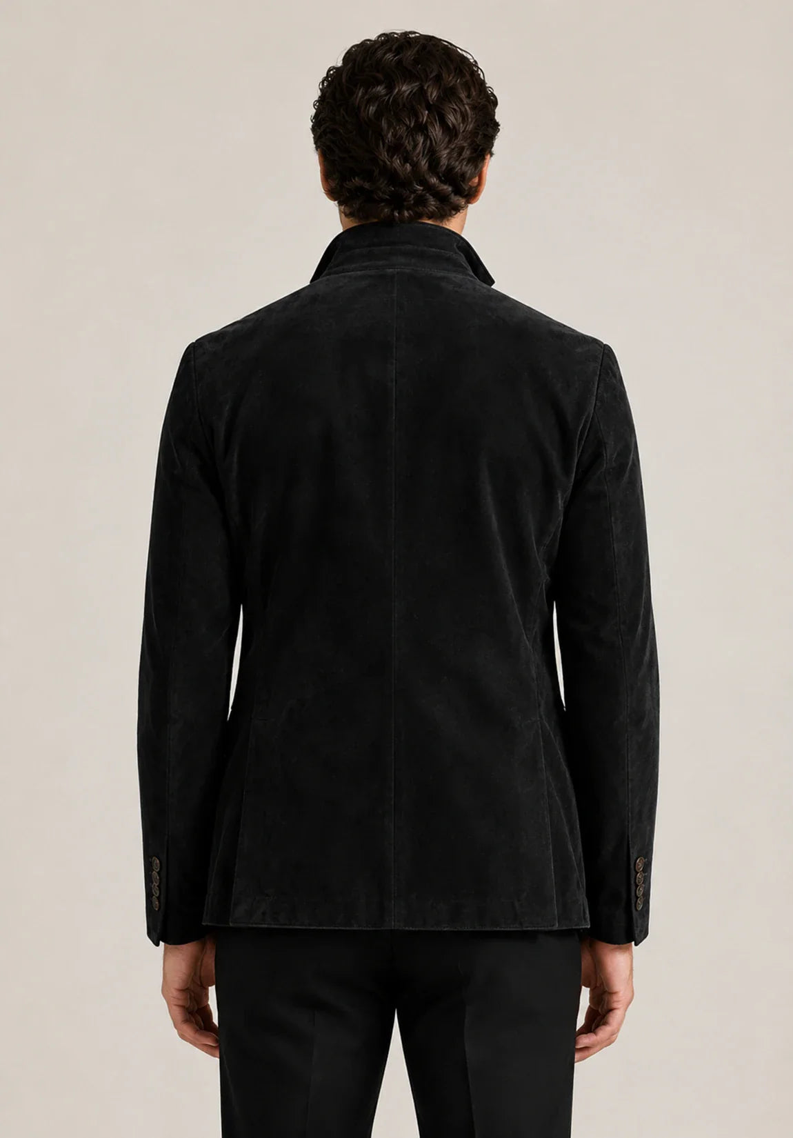 Men's suede jacket