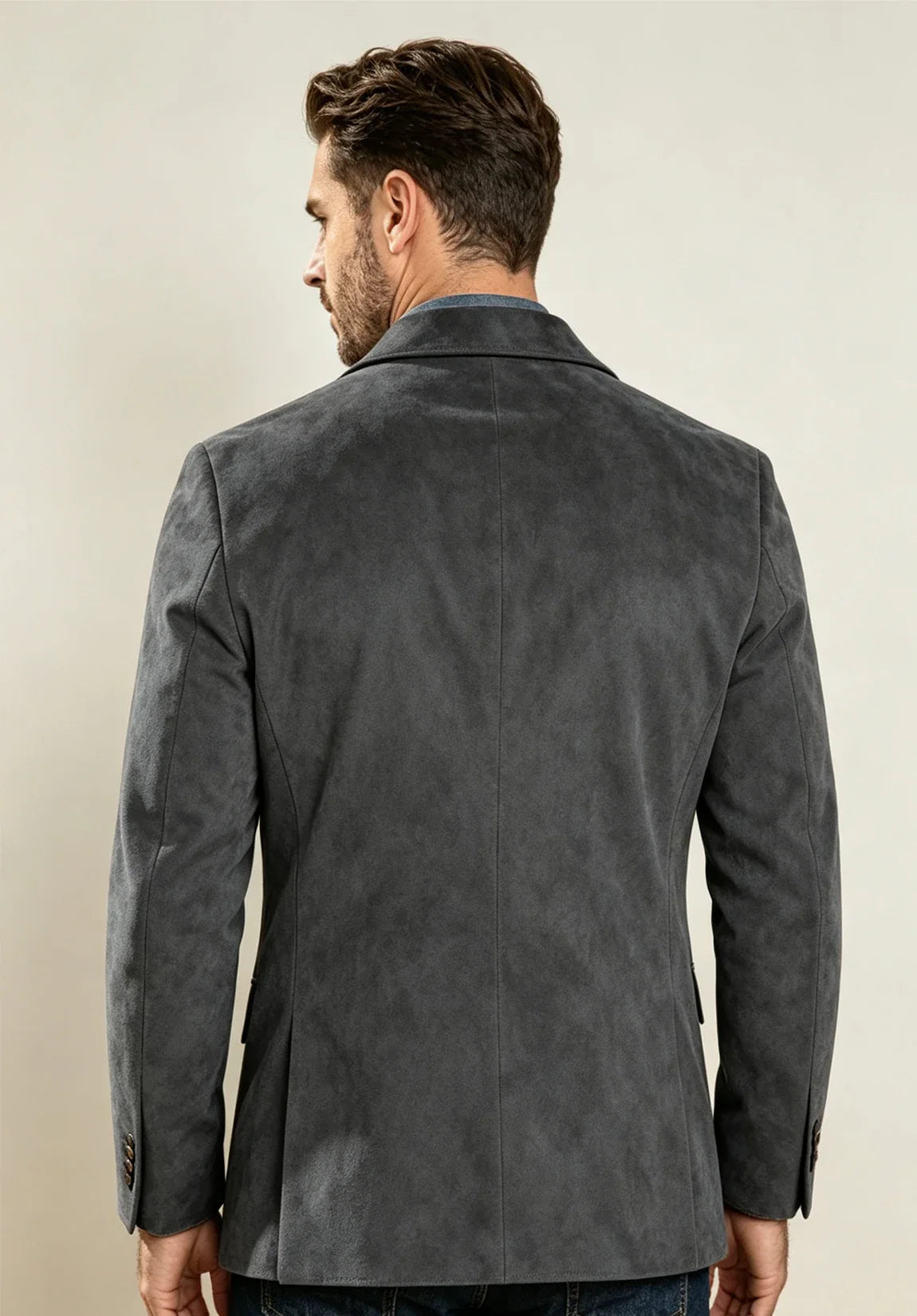 Men's suede jacket