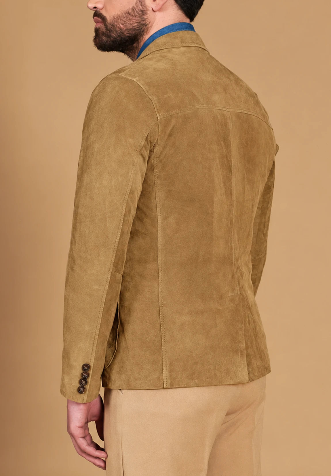 Men's suede jacket