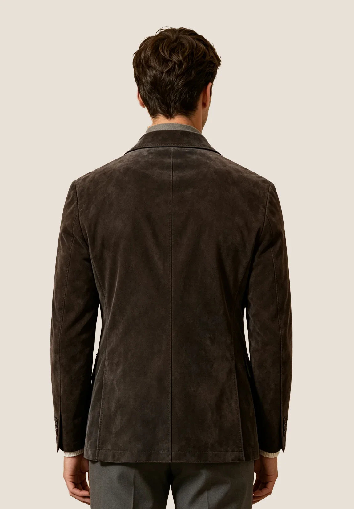 Men's suede jacket