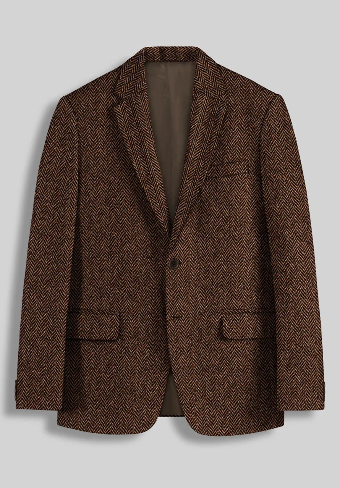 Men's herringbone jacket