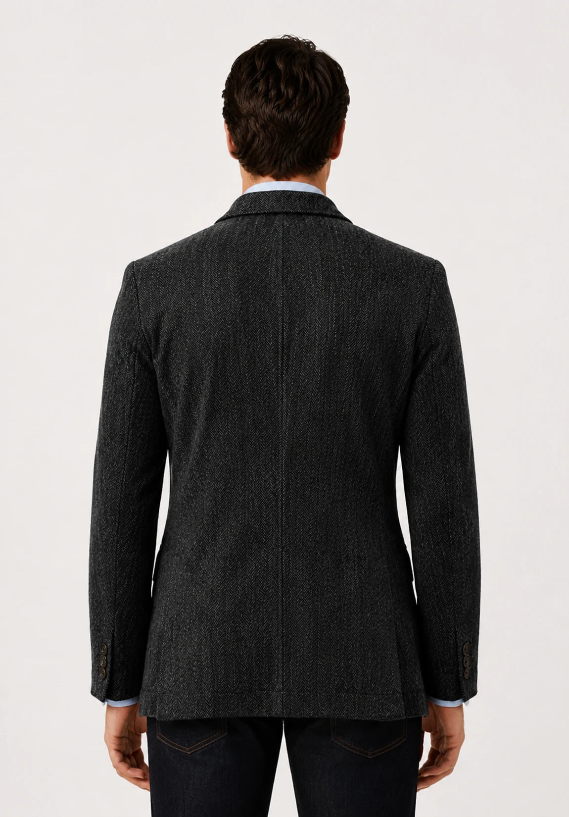 Men's herringbone jacket