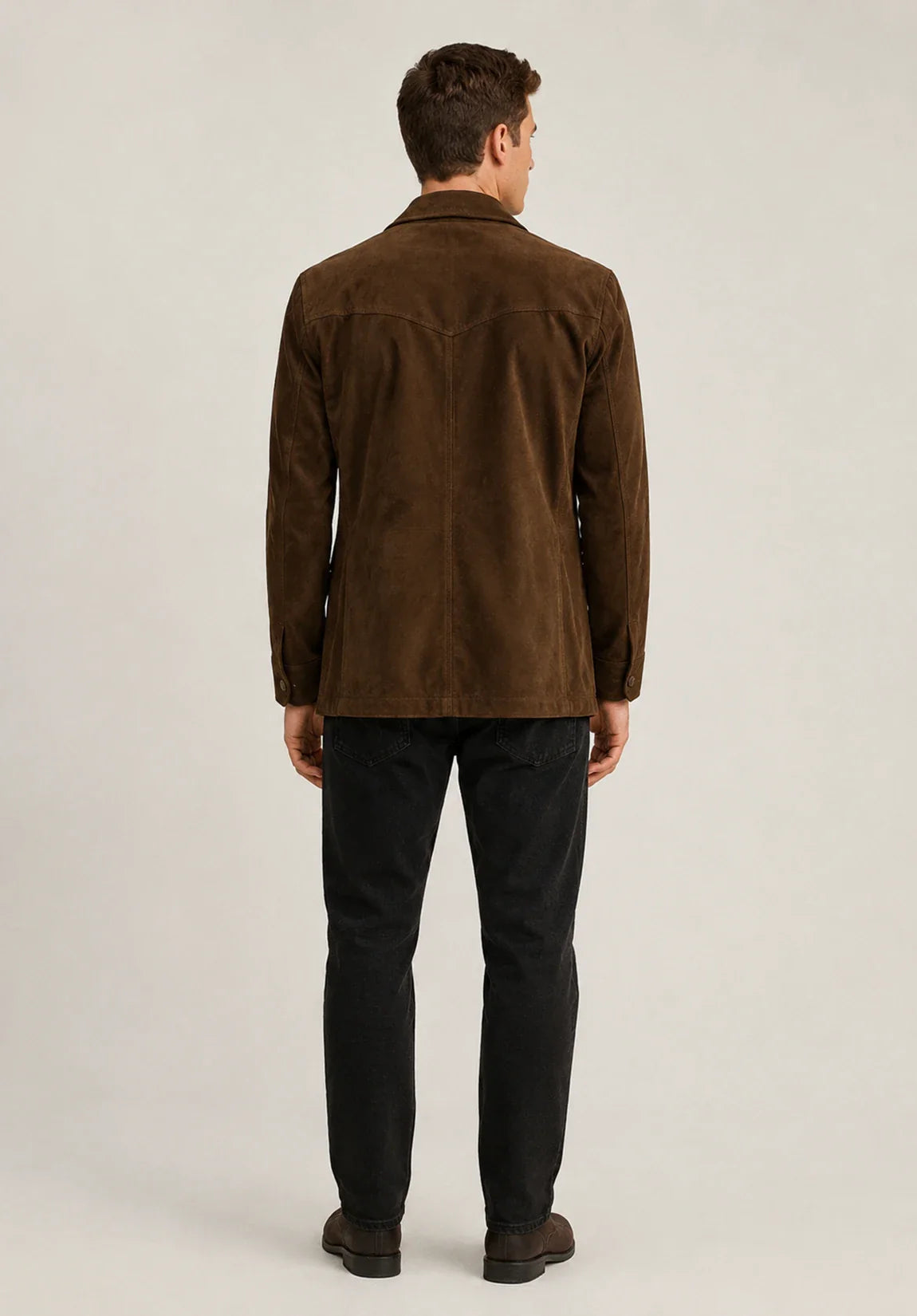 Men's suede jacket