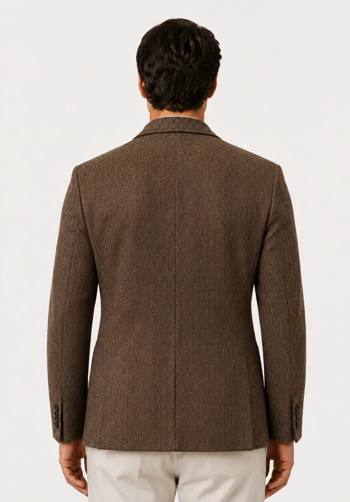 Men's herringbone jacket