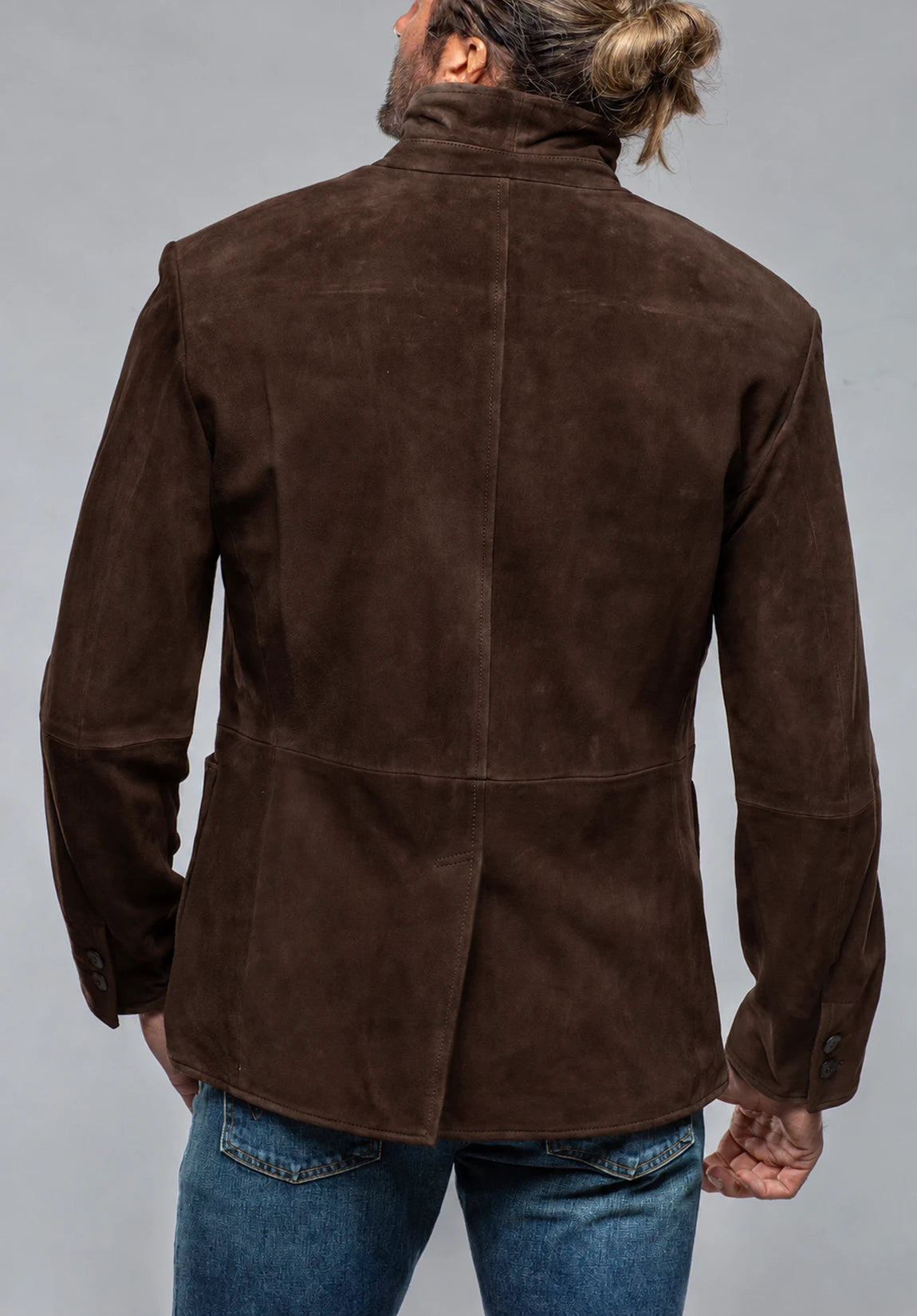 Men's suede jacket