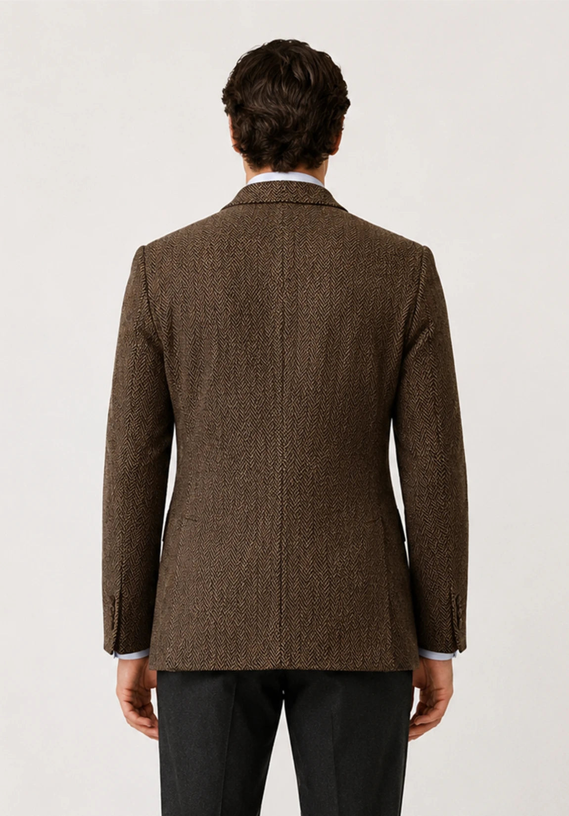 Men's herringbone jacket