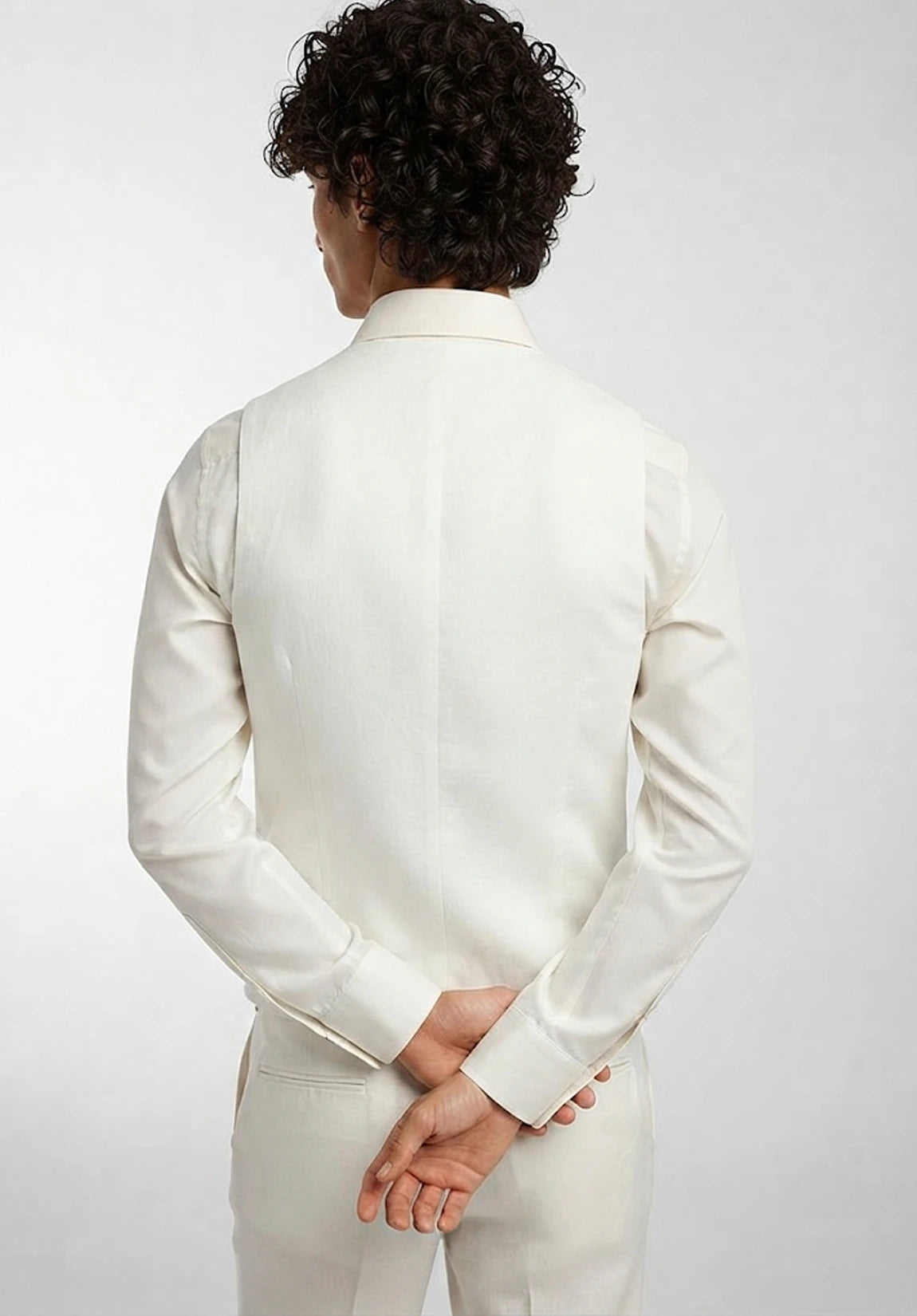 Men's Linen Vest