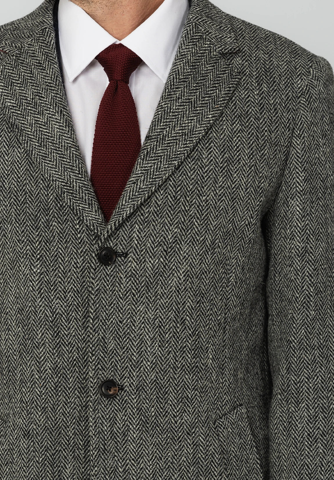 Men's herringbone jacket