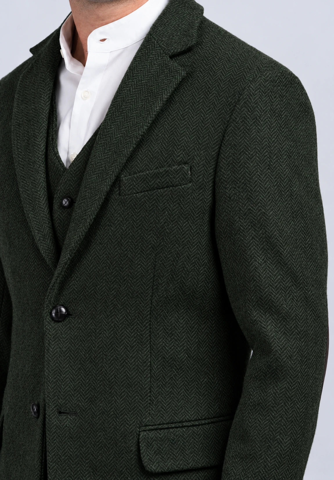 Men's herringbone jacket
