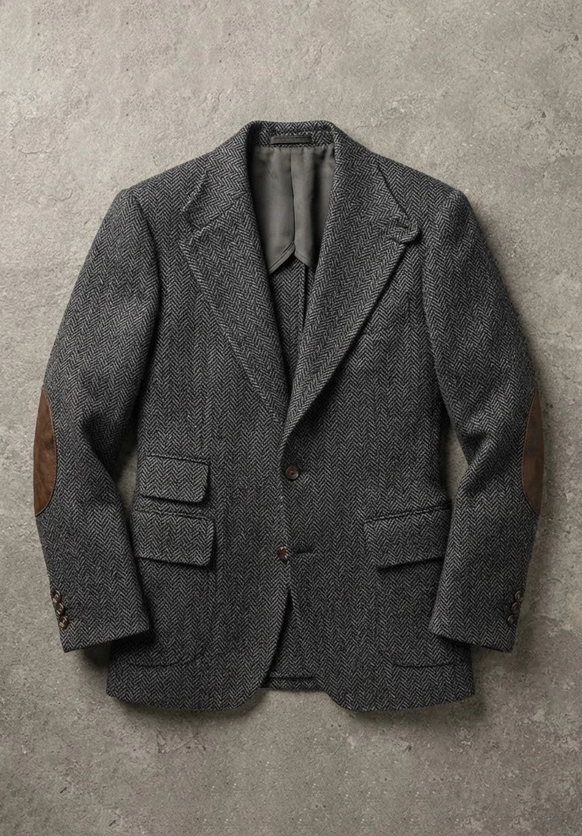 Men's herringbone jacket