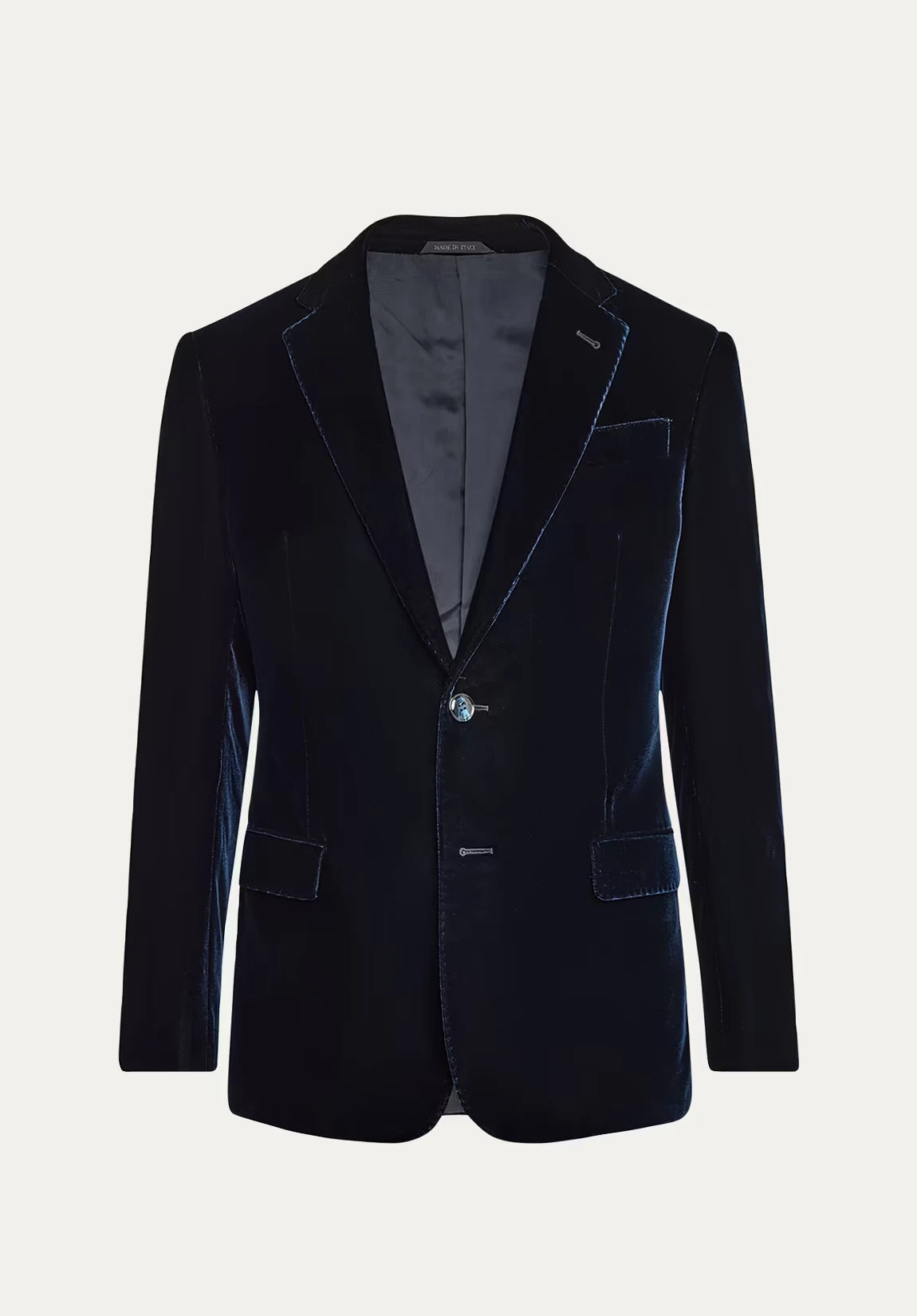 Men's velvet jacket