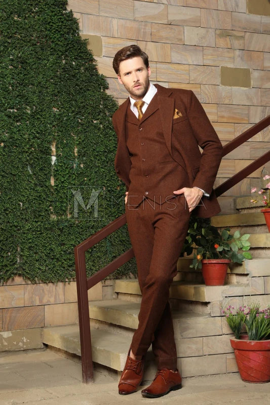 mens tweed suit