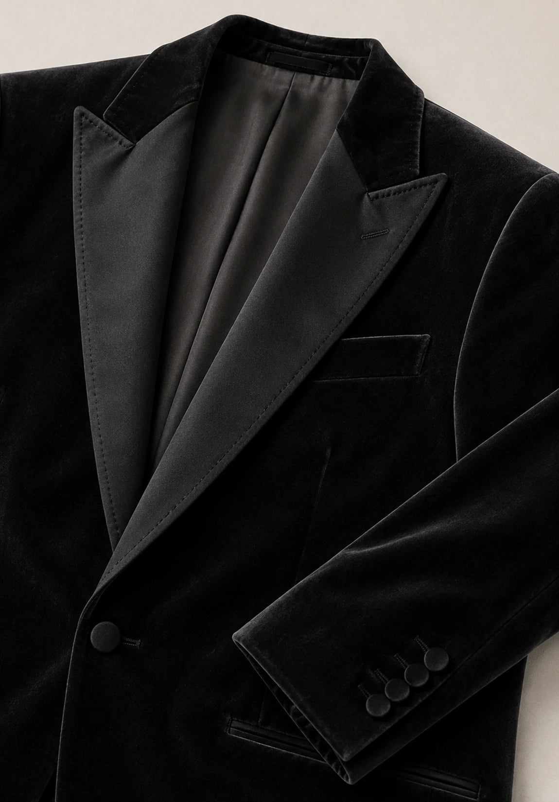 Men's velvet jacket
