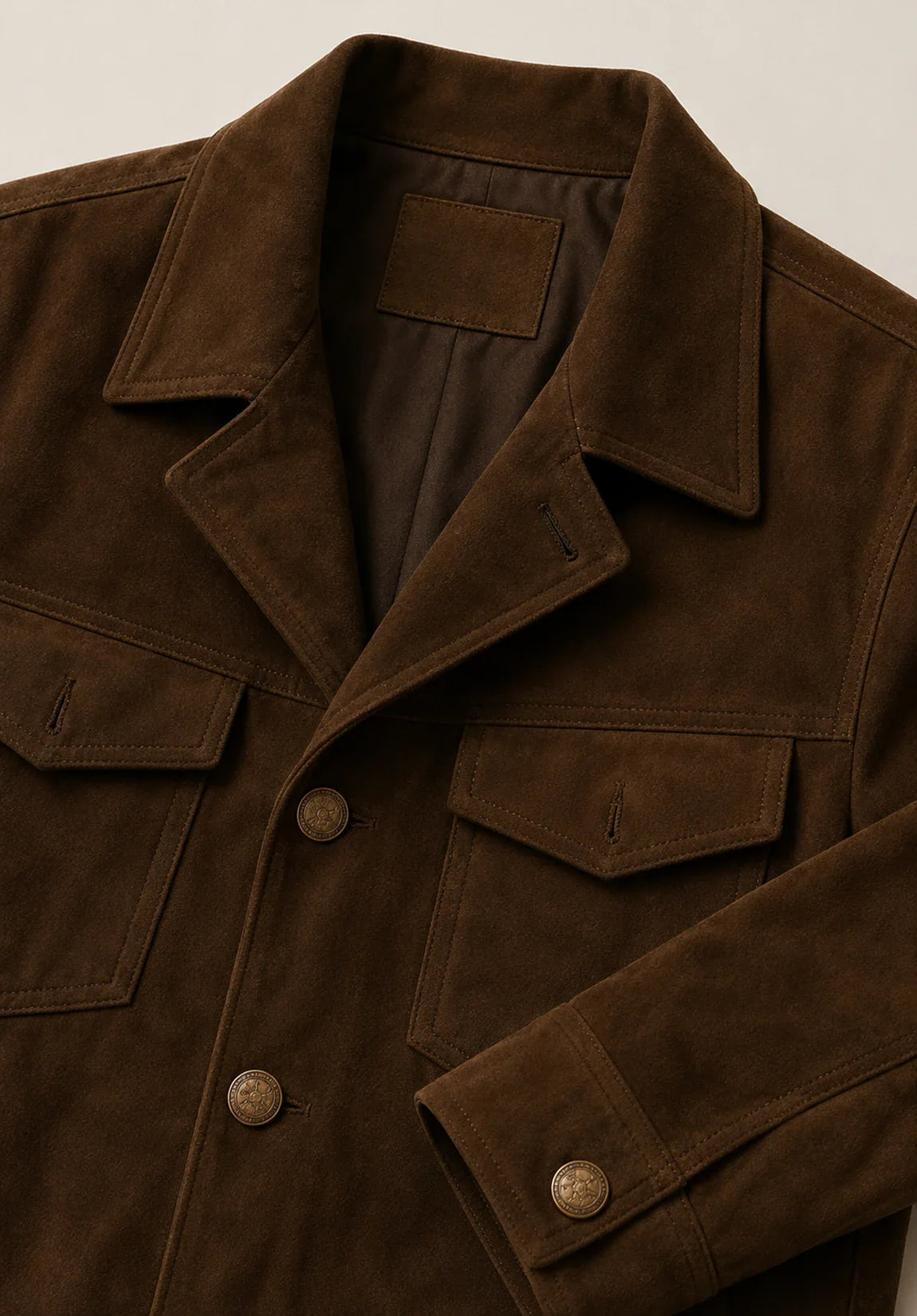 Men's suede jacket