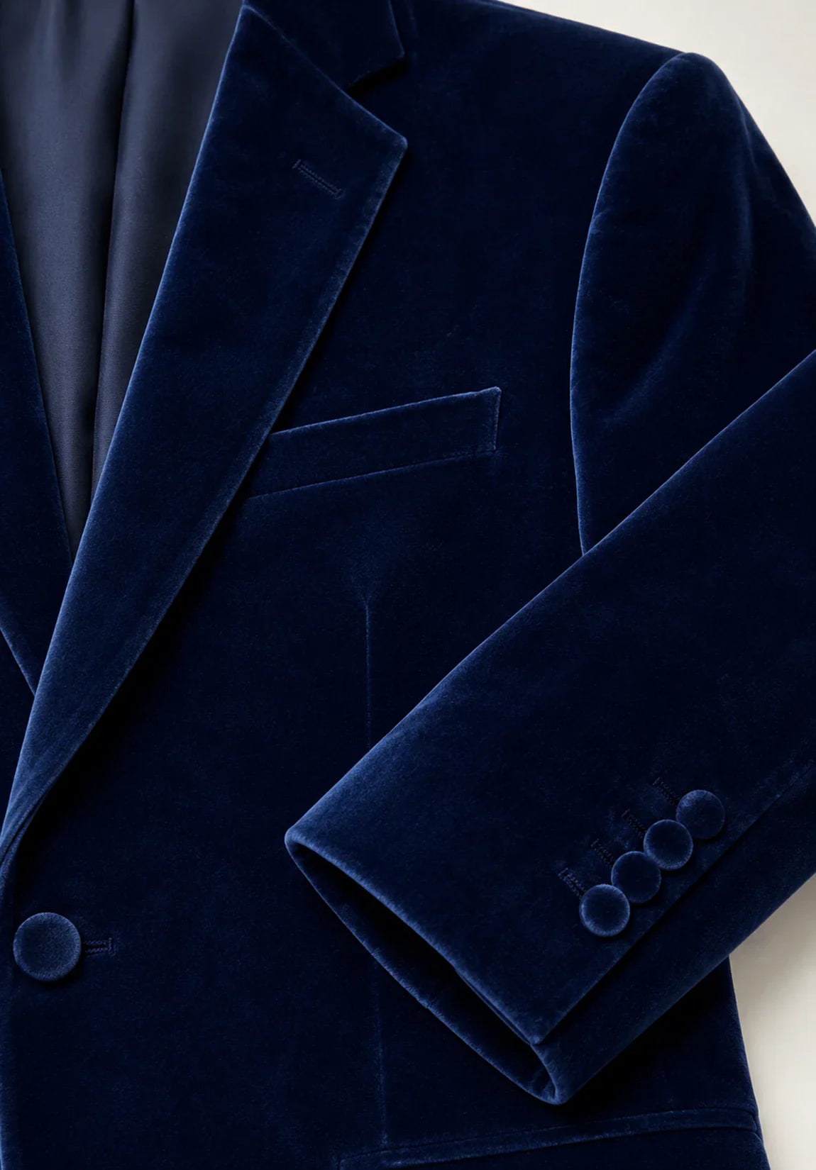 Men's velvet jacket