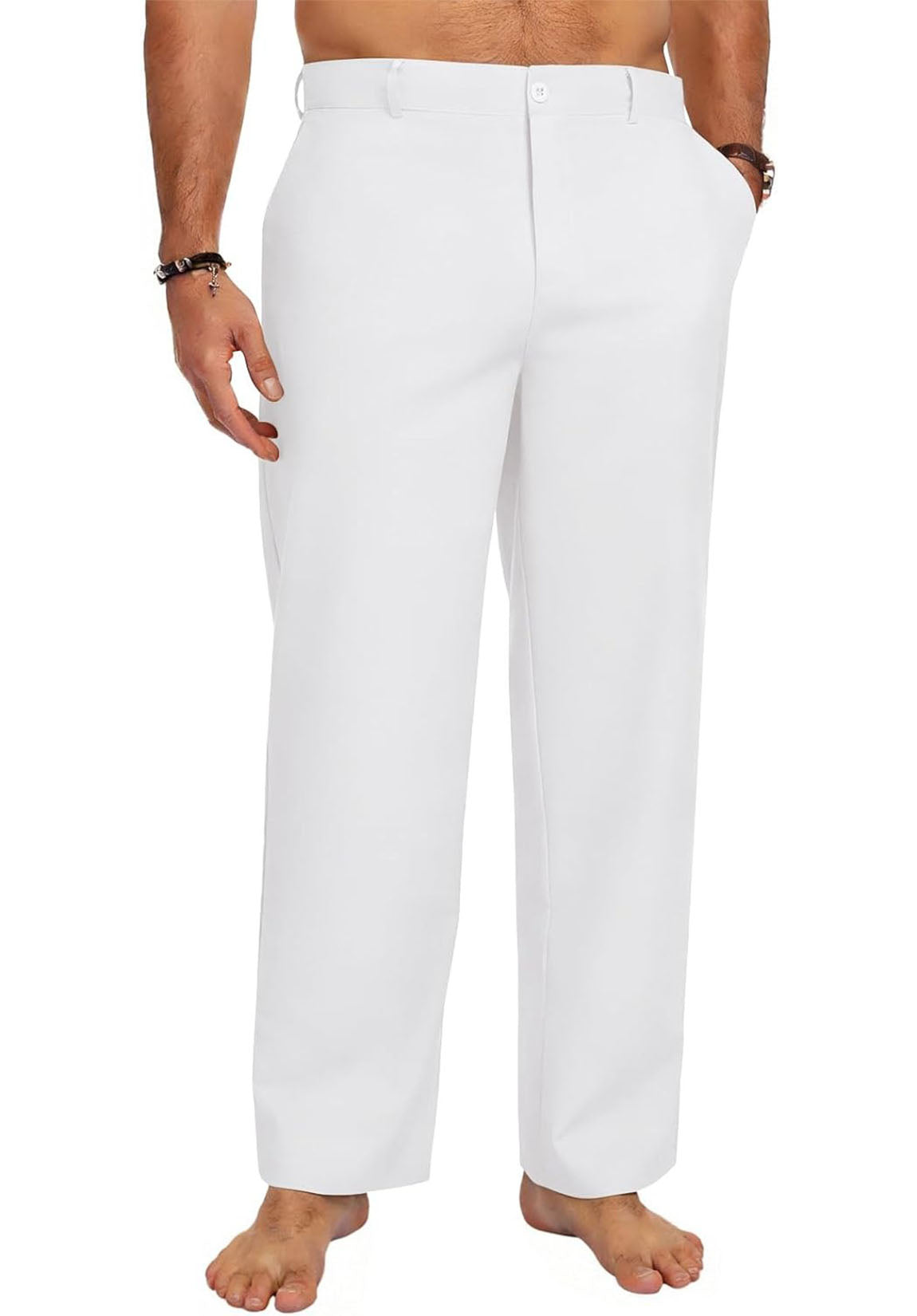 Lightweight Cotton Linen Trousers