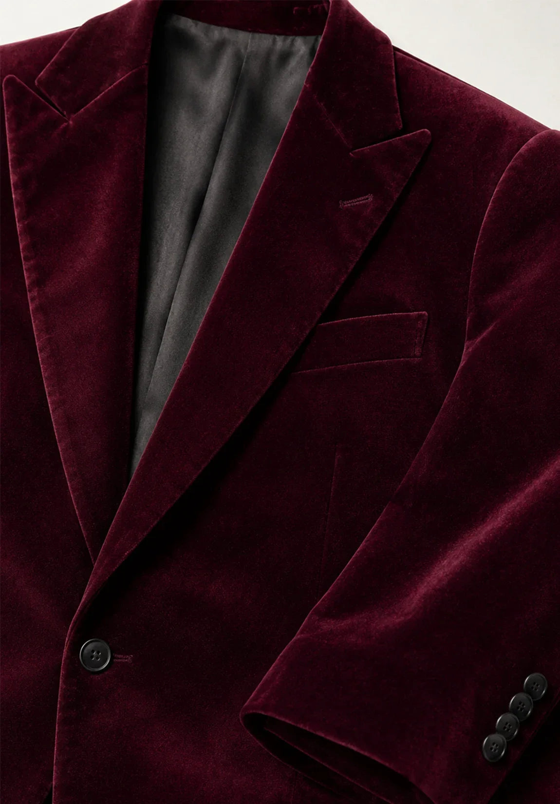 Men's velvet jacket