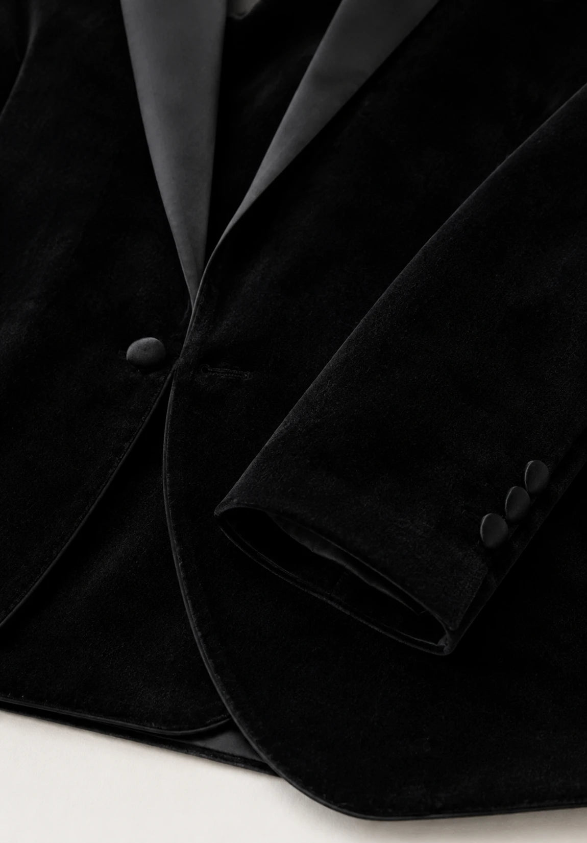 Men's velvet jacket