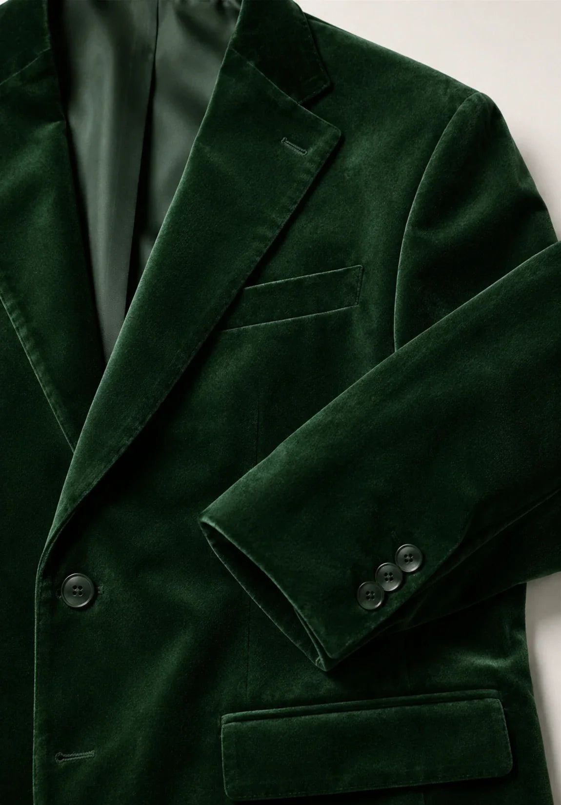 Men's velvet jacket