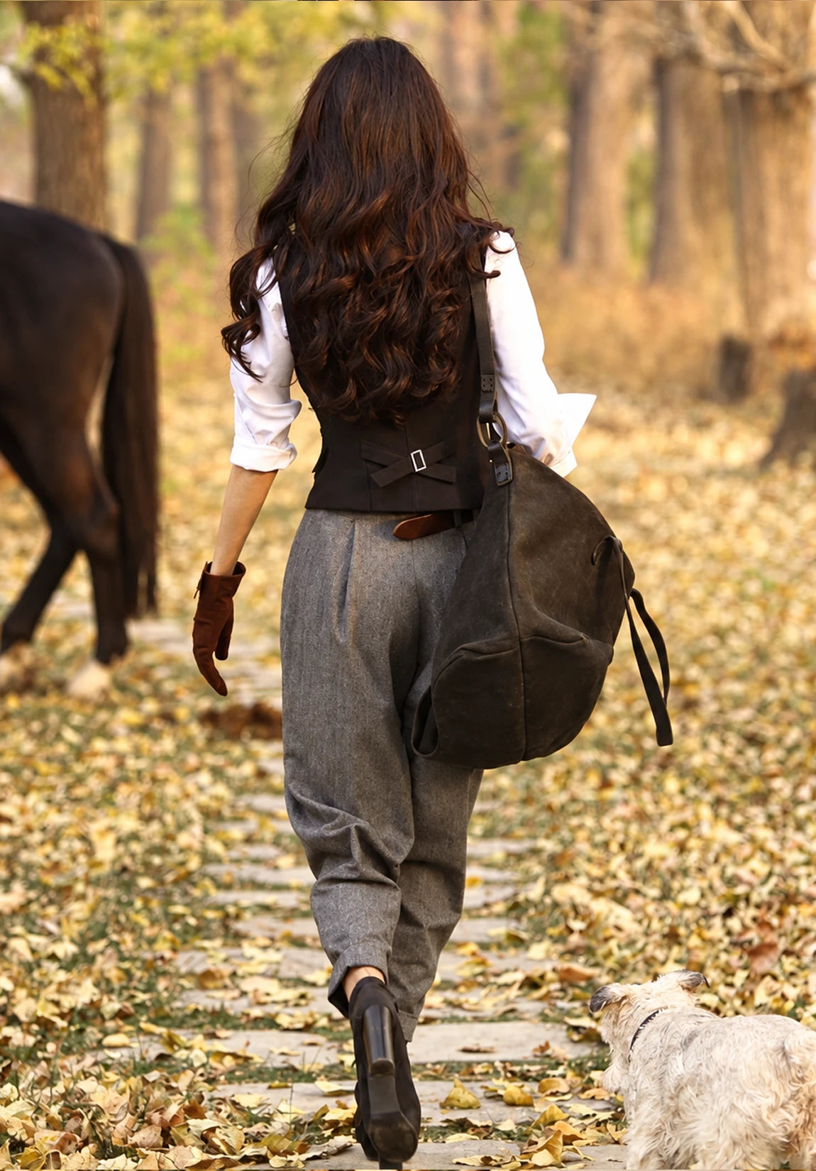Women Tweeed Vest