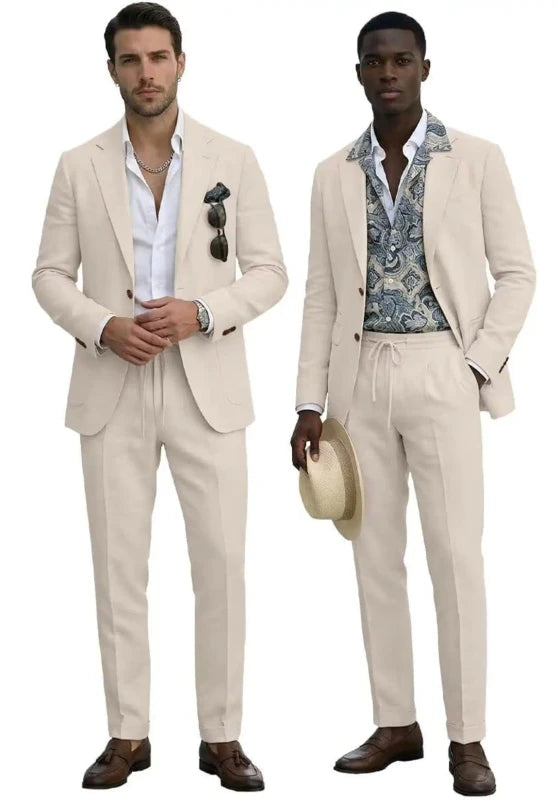Men Linen Suit