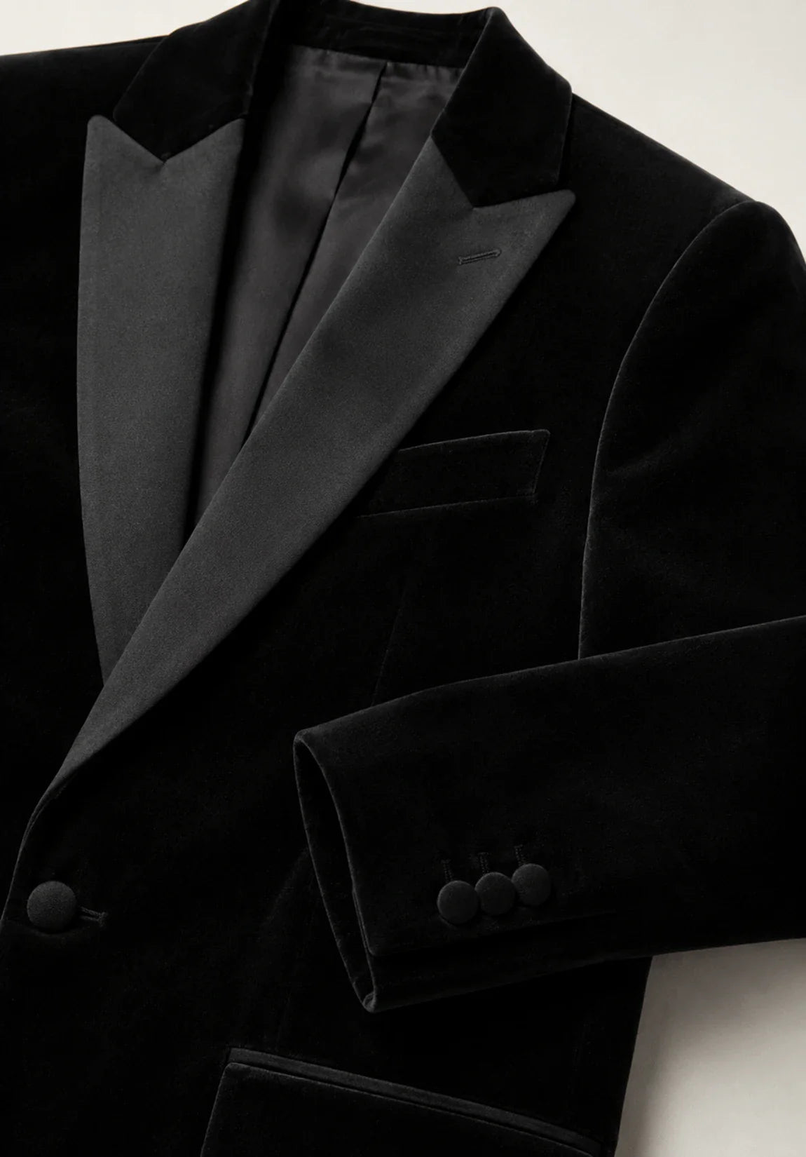 Men's velvet jacket