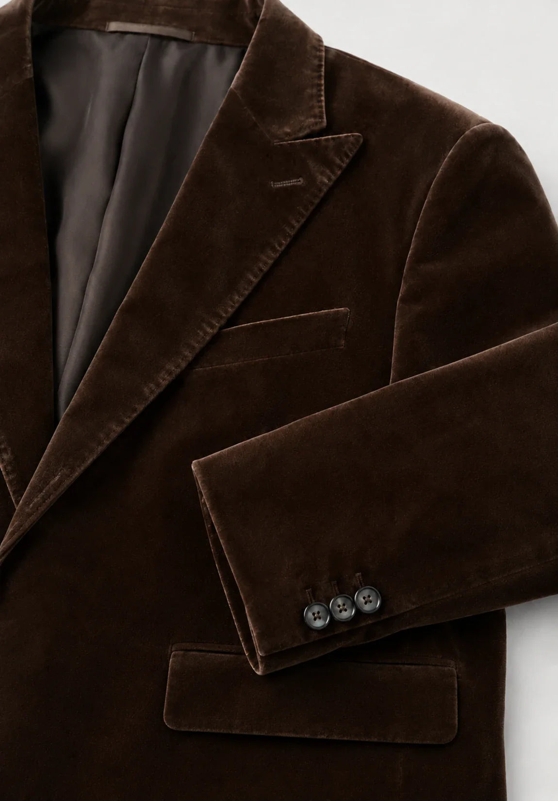 Men's velvet jacket