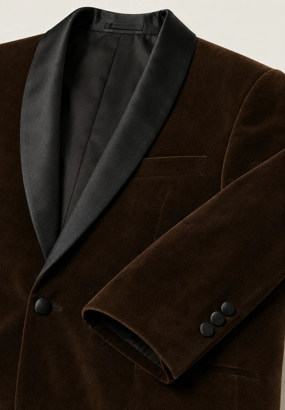 Men's velvet jacket