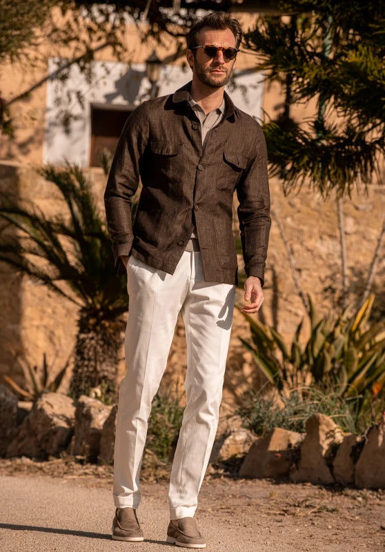  men's linen jacket 