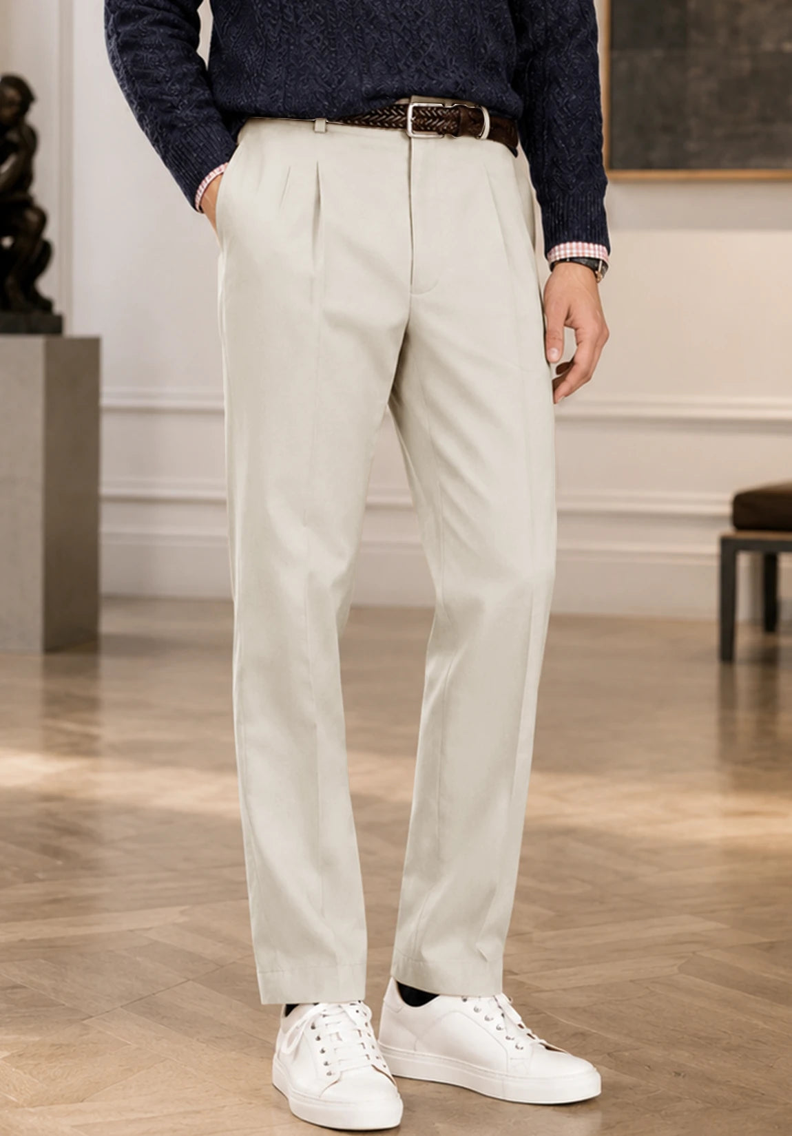 Men's beige pants