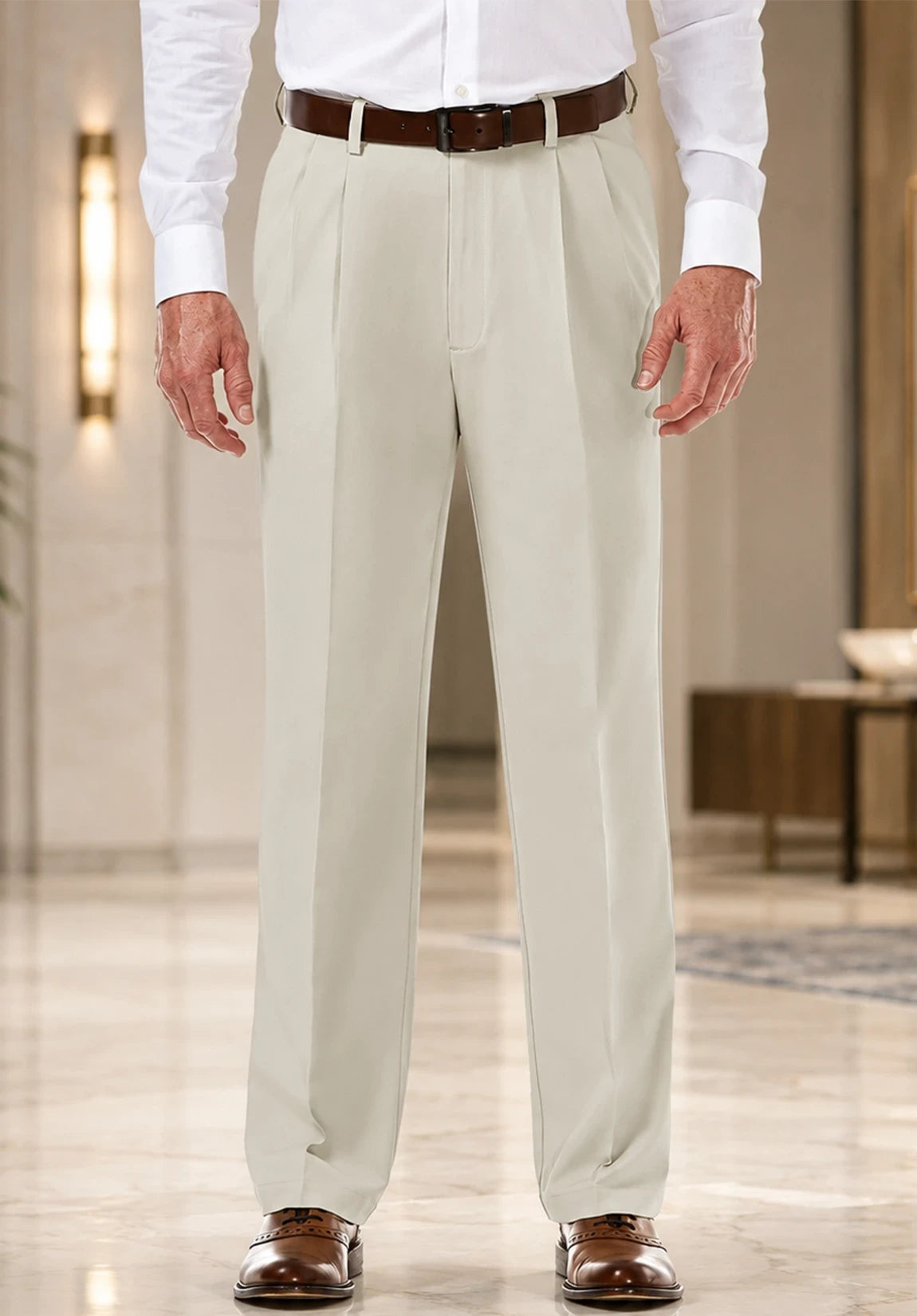 Men's beige pants