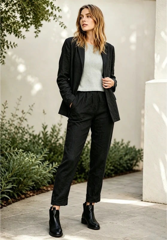 Women 2 Piece Linen Sets