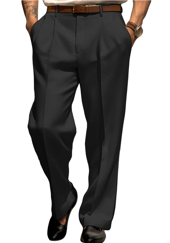 Men's  suit pants dark green