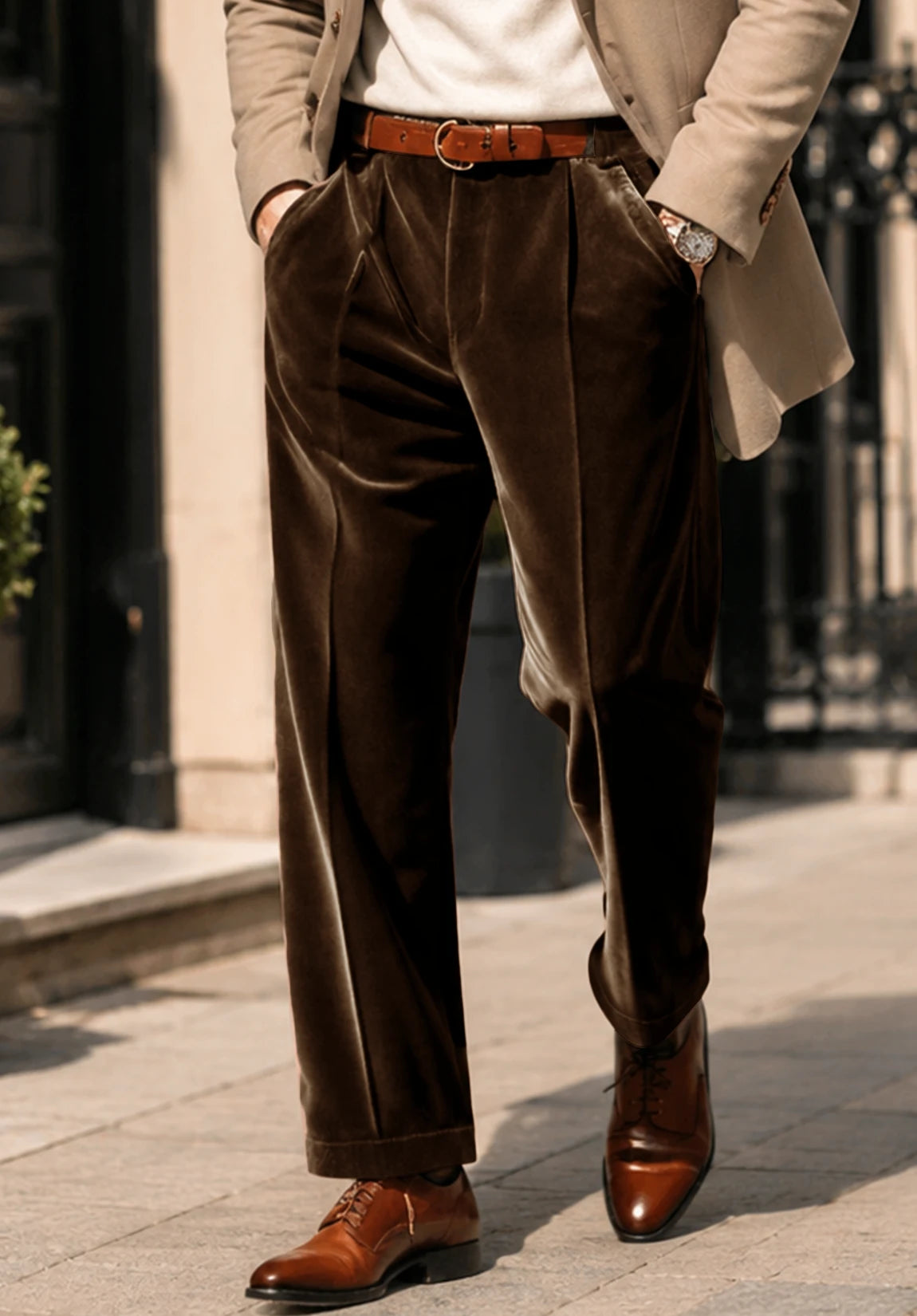 Men's brown pants