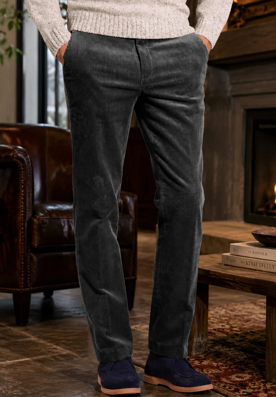 Men's dark gray  pants
