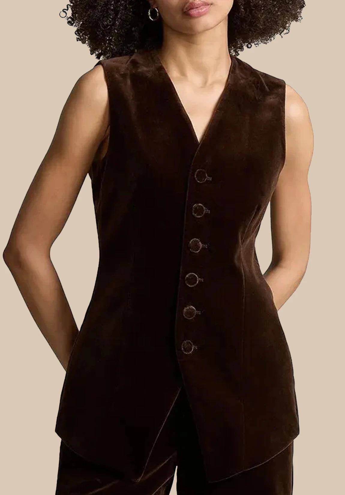 Women velvet Vest