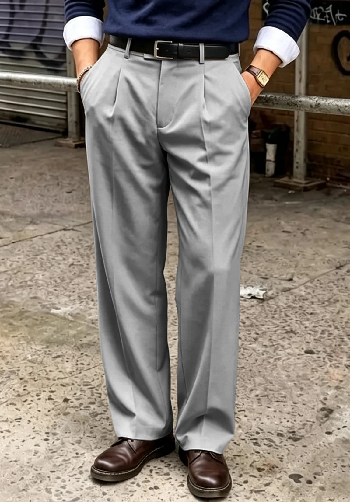 Men's gray pants