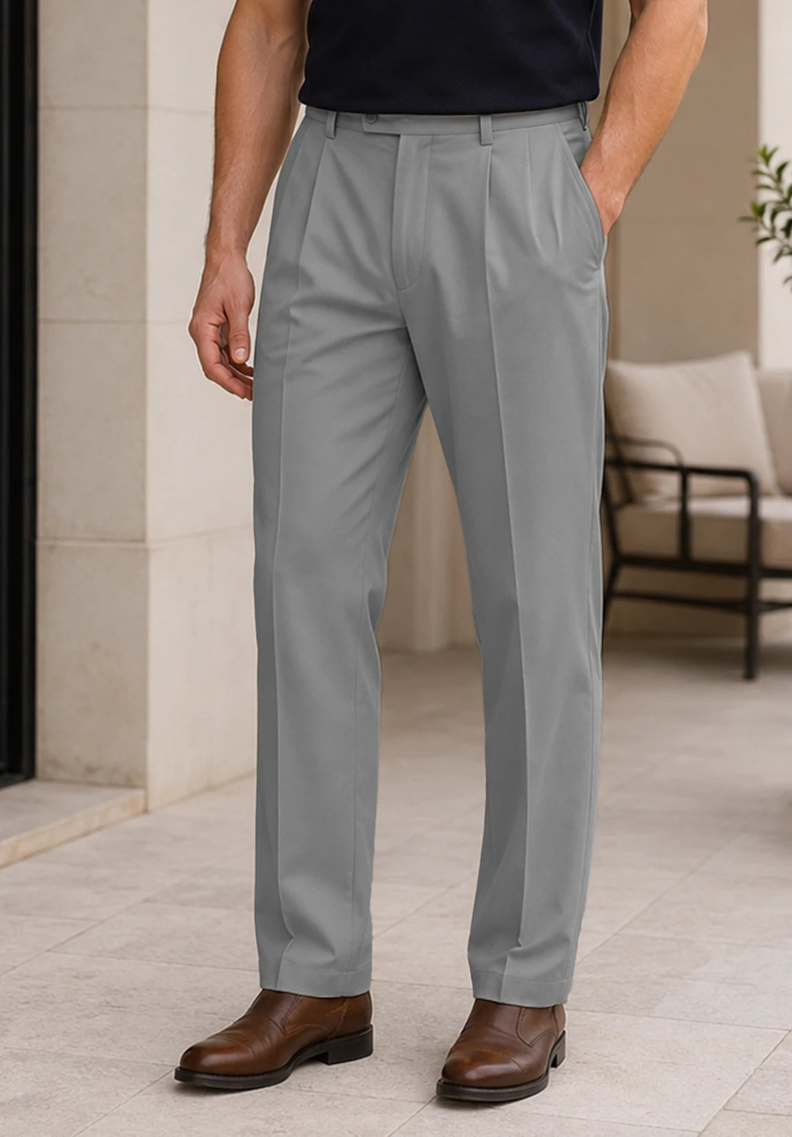 Men's gray pants