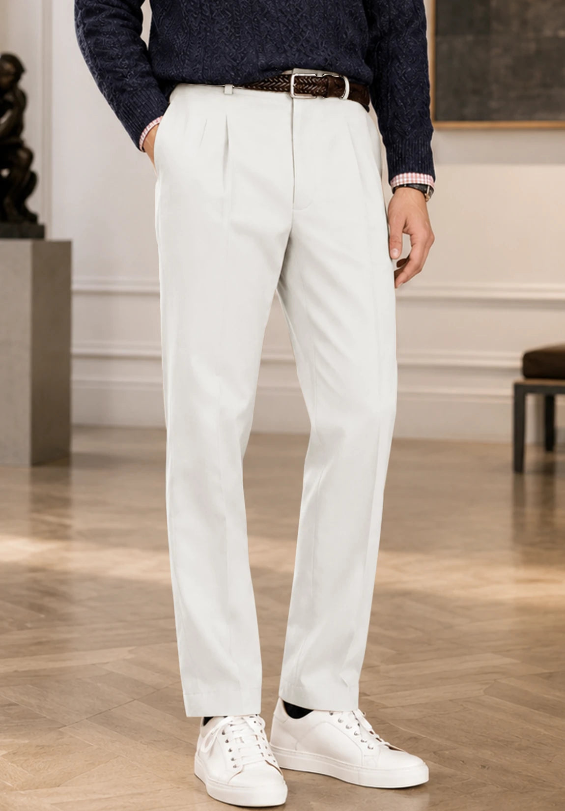 Men's ivory pants