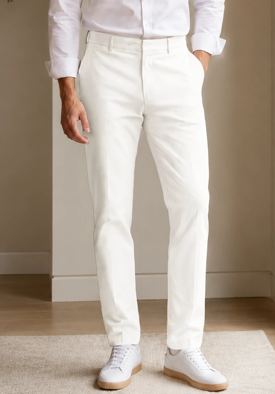 Men's ivory pants