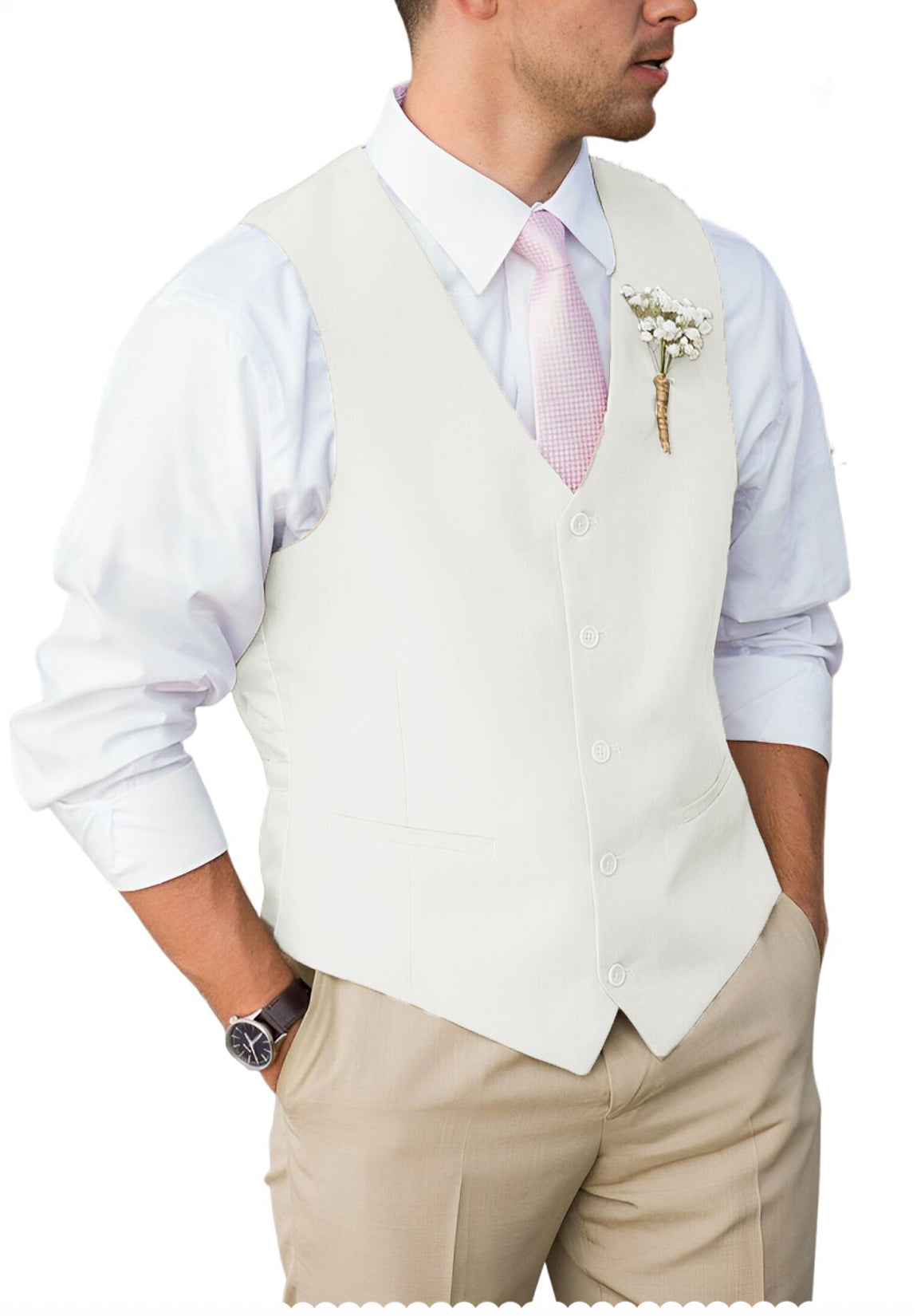 Men's suit vest 