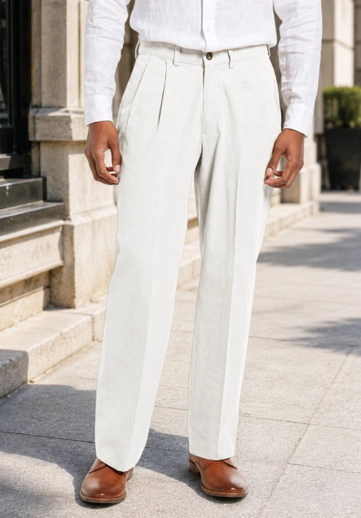 Men's ivory pants