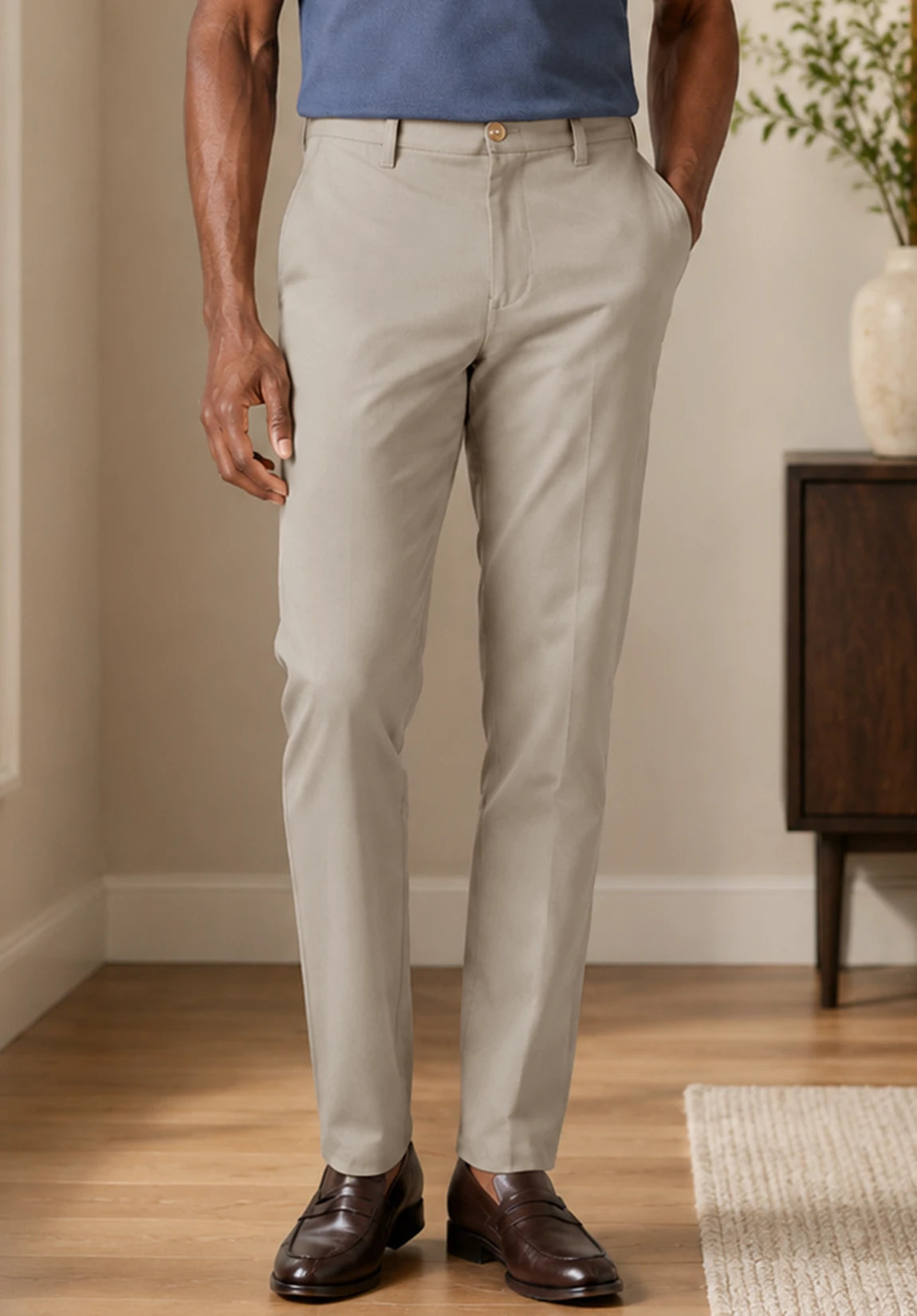 Men's khaki pants