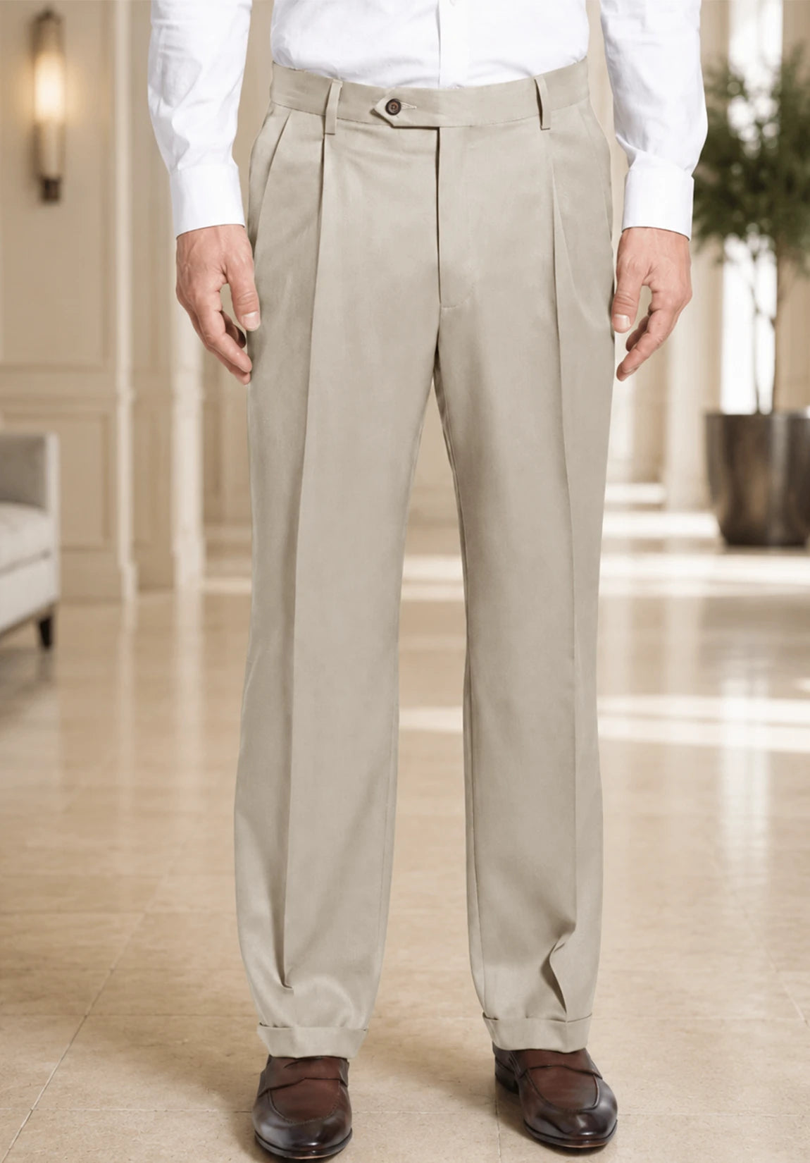 Men's khaki pants