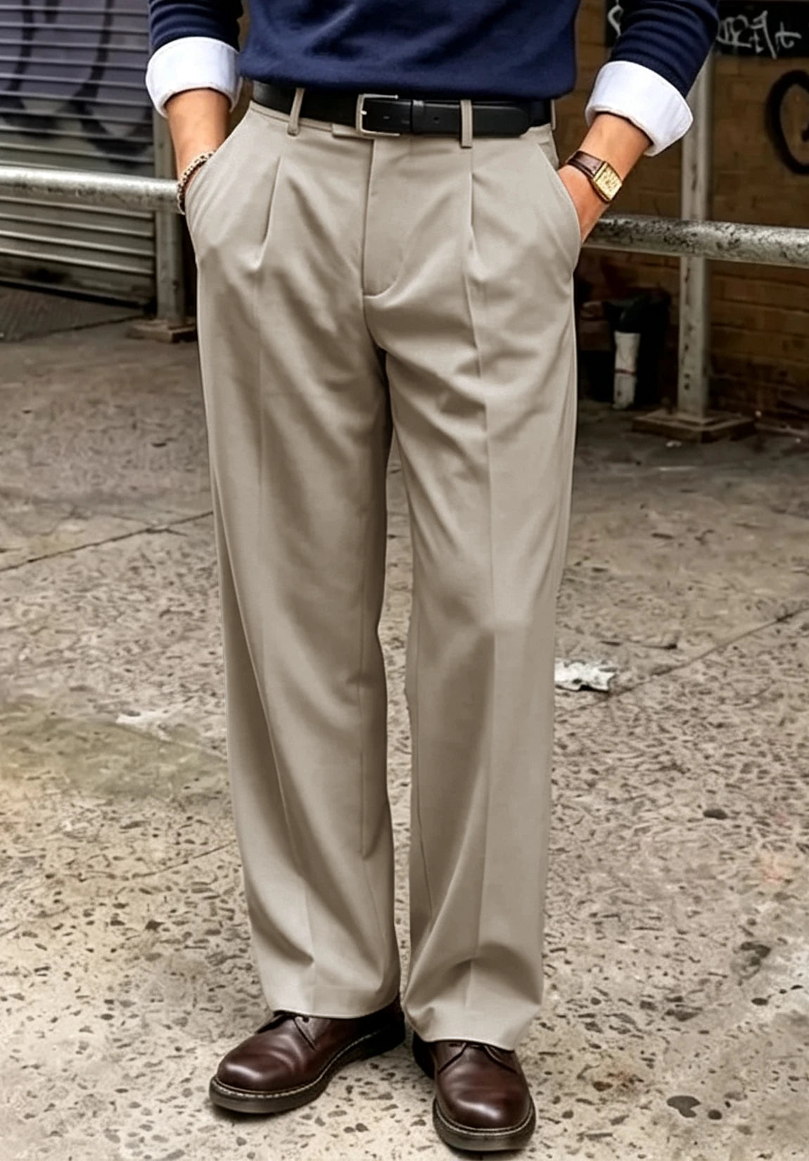 Men's khaki pants