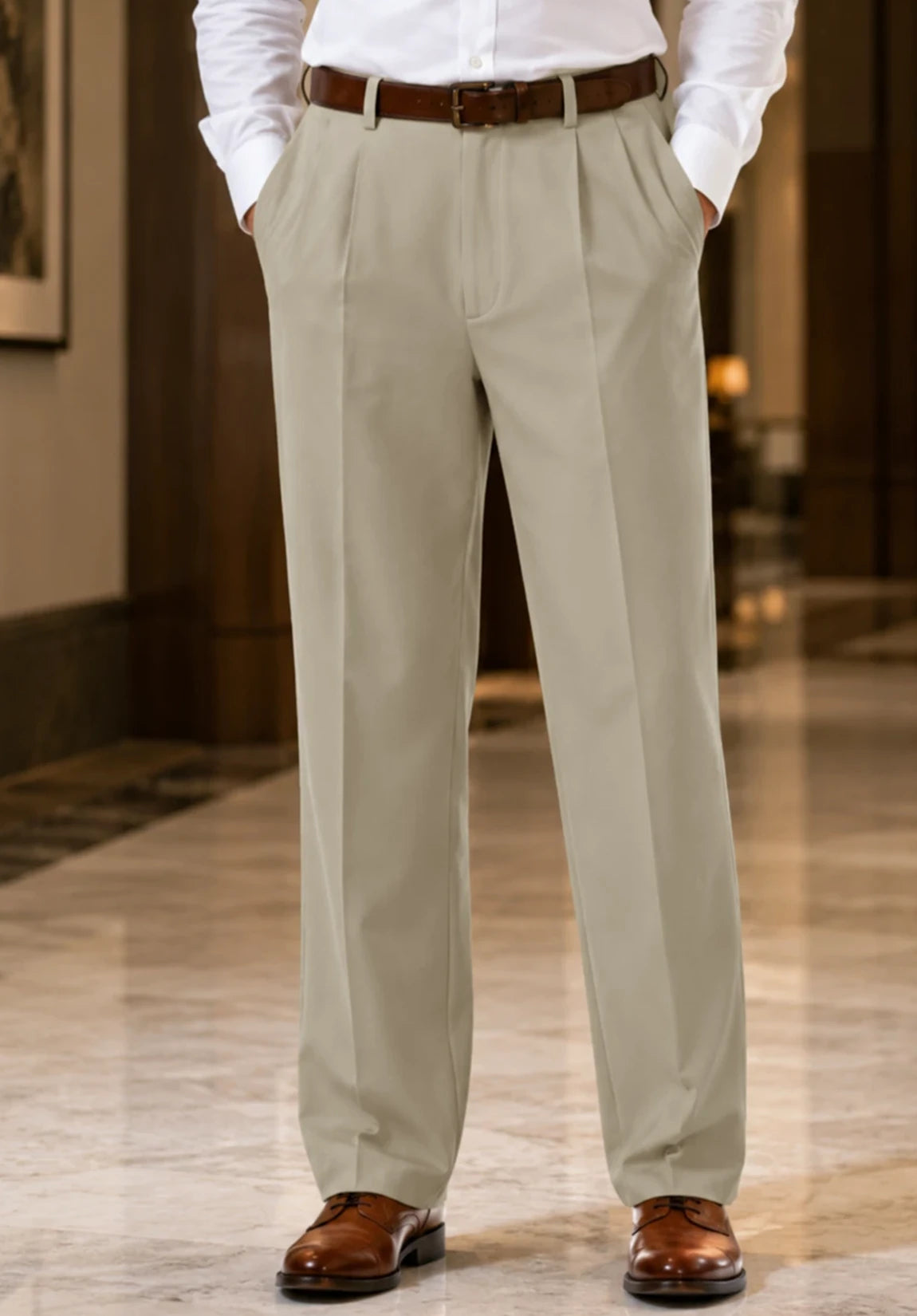 Men's khaki pants