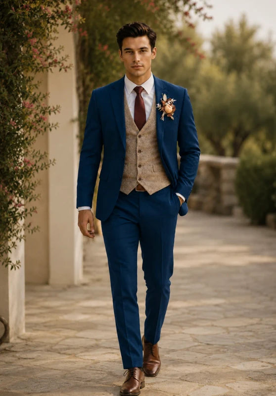 mens tweed suit