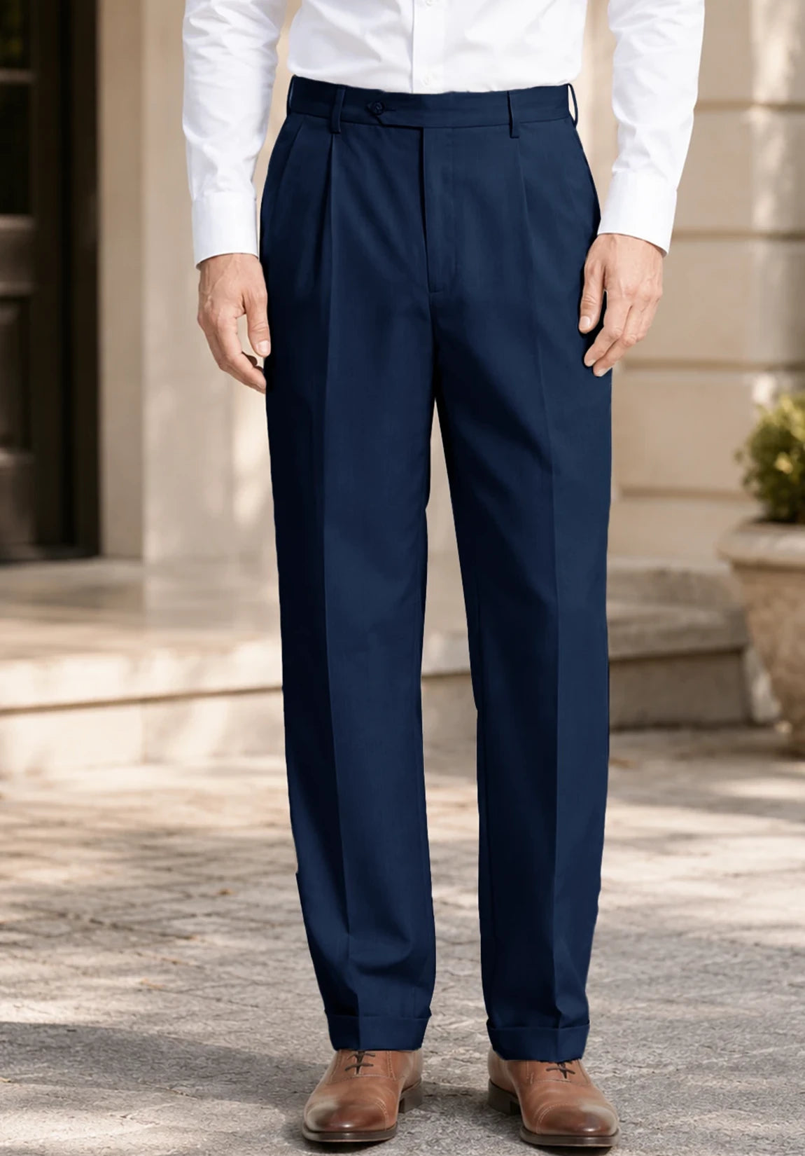 Men's navy pants